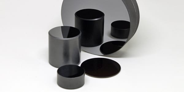 Polished cylindrical ceramics